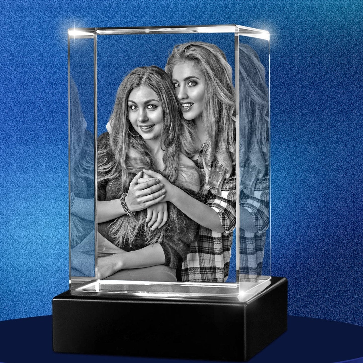 Rectangular 3D Crystal - 3d crystal forever
